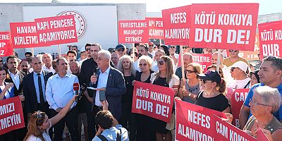 Arıtma sorunu için basın açıklaması