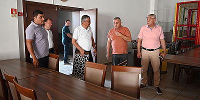 Arslanbucak Düğün Salonu’nda tadilat çalışmaları