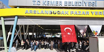 Arslanbucak Kapalı Pazar Yeri açıldı