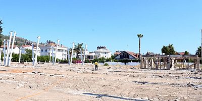 Arslanbucak Kapalı Pazar yerinde çalışmalar son hızıyla sürüyor