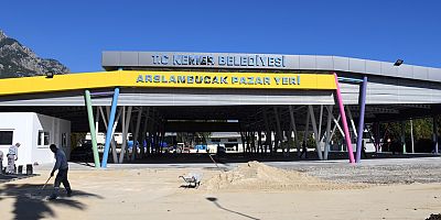 Arslanbucak Mahallesi kapalı pazar yerine kavuşuyor