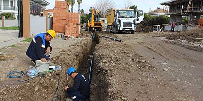 ASAT Çamyuva ve Tekirova’da içme suyu hattı çalışmasına başladı