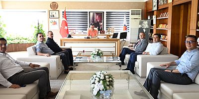 ASAT Genel Müdürü İbrahim Kurt, Kemer Belediyesi'nde