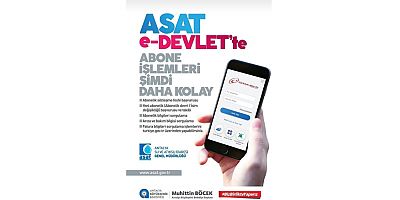 ASAT hizmetleri e-devlette