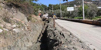 ASAT Kaş’ta 80 km’lik ana hatta bakım