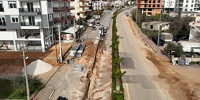 ASAT Kepez’de kanalizasyon altyapısını güçlendiriyor