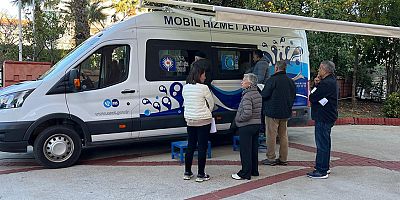 ASAT mobil hizmet aracıyla vatandaşın ayağına hizmet 