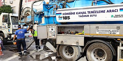 ASAT’tan 4 mahallede eş zamanlı yağmur suyu temizliği