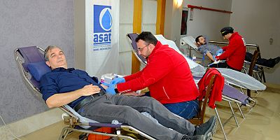 ASAT’tan kan bağışı
