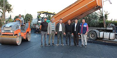 ASAT’tan Kumluca’da alt yapı sonrası asfalt çalışması