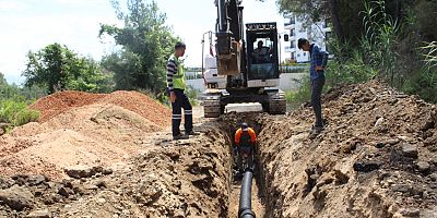 ASAT’tan Manavgat’ta kanalizasyon çalışması