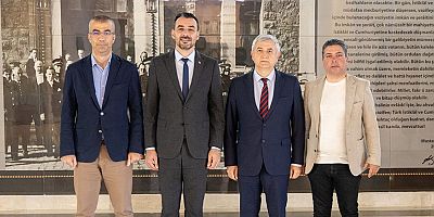 ASAT ve ALDAŞ yönetiminden Başkan Vekili Çiçek'e ziyaret