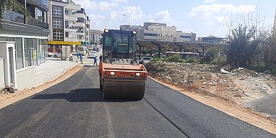 Asfalt çalışmaları Elikesik mahallesinde devam ediyor