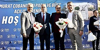Aşık Murat Çobanoğlu Parkı hizmete açıldı