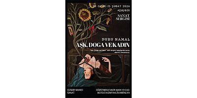 “Aşk, Doğa ve Kadın” sergisi Özgür Manici Sanat Galerisi'nde...