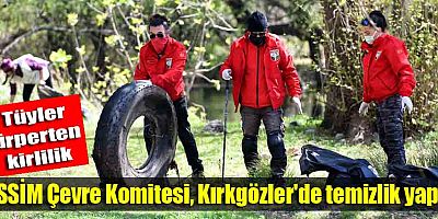 ASSİM Çevre Komitesi, Kırkgözler'de temizlik yaptı