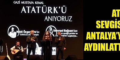 Ata sevgisi Antalya'yı aydınlattı