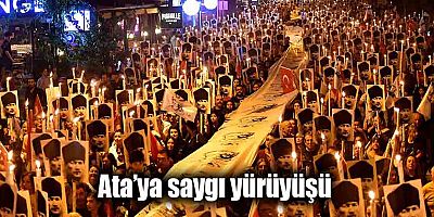 Ata’ya saygı yürüyüşü