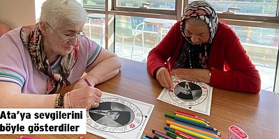 Ata’ya sevgilerini böyle gösterdiler