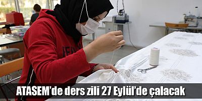 ATASEM’de ders zili 27 Eylül’de çalacak
