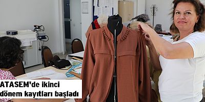 ATASEM'de ikinci dönem kayıtları başladı