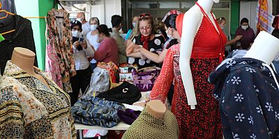 ATASEM kursiyerleri el emeği ürünlerini sergiledi