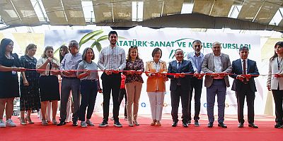 ATASEM kursiyerlerinden yıl sonu sergisi