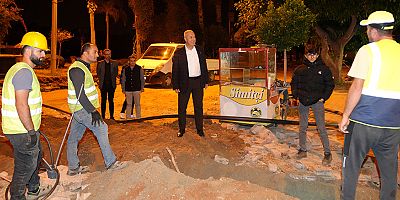 Atatürk Caddesi ilk etap çalışmalarında sona gelindi