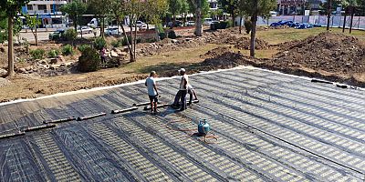 Atatürk Parkı'nda çalışmalar başladı