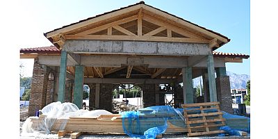 Atatürk Parkı'nda çalışmalar devam ediyor