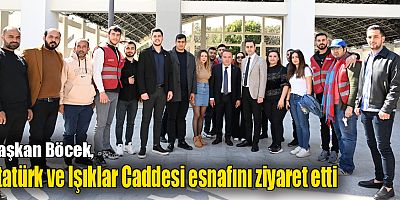 Atatürk Spor Salonu için Başkan Böcek’e teşekkür