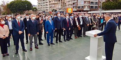 Atatürk'ün Antalya'ya gelişi törenle anıldı