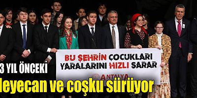 Atatürk'ün Antalya'ya Gelişinin 93. Yıldönümü törenle kutlandı