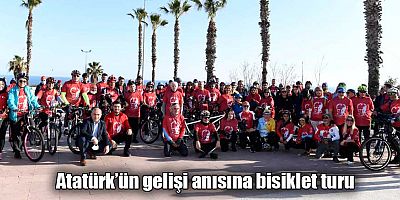 Atatürk’ün gelişi anısına bisiklet turu
