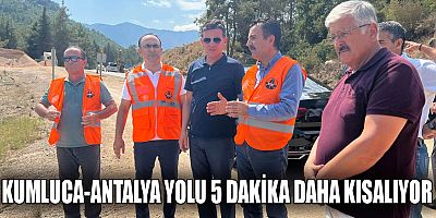 Atay Uslu: Antalya-Batı Antalya yolu 5 dakika daha kısalıyor