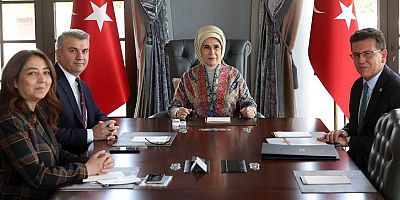 Atay Uslu'dan Emine Erdoğan'a ziyaret