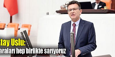 Atay Uslu: Geçmiş olsun Türkiyem