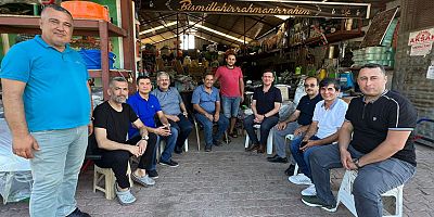 Atay Uslu Kumluca Sanayi esnafını ziyaret etti