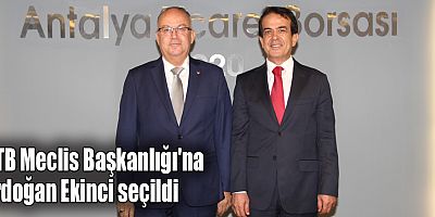 ATB Meclis Başkanlığı'na Erdoğan Ekinci seçildi