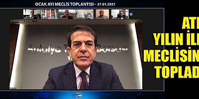 ATB yılın ilk meclisini topladı
