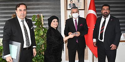 ATİK Başkanı Şahin, Başkan Topaloğlu ile biraraya geldi