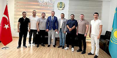 ATİK, Kazakistan Antalya Konsolosluğu'nu ziyaret etti