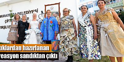 Atıklardan hazırlanan kreasyon sandıktan çıktı