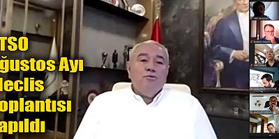 ATSO Ağustos Ayı Meclis Toplantısı yapıldı