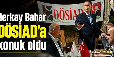 ATSO Başkan Adayı Berkay Bahar projelerini DÖSİAD üyelerine anlattı
