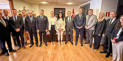 ATSO Heyeti Madrid'de Uluslararası İş Birliği Köprüleri kurdu