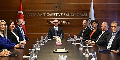 ATSO ve Fraport TAV Antalya Havalimanı'ndan iş birliği protokolü