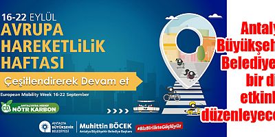 “Avrupa Hareketlilik Haftası” 16-22 Eylül tarihlerinde kutlanacak