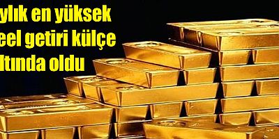 Aylık en yüksek reel getiri külçe altında oldu