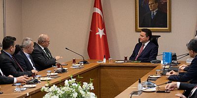 Babacan, aşiret temsilcileriyle bir araya geldi